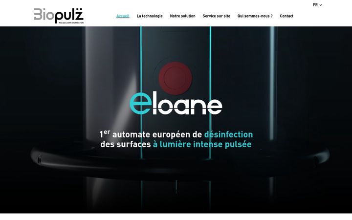 Screenshot of biopulz.com