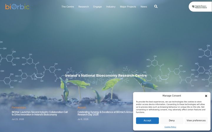 Screenshot of biorbic.com