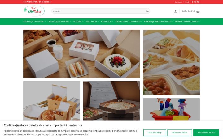 Screenshot of bioreca.ro