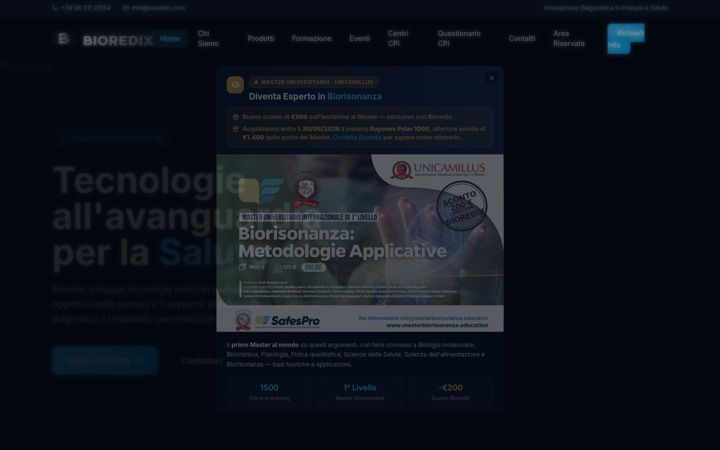 Screenshot of bioredix.com