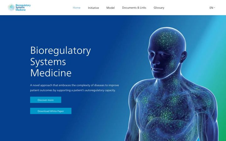 Capture d'écran de bioregulatory-systems-medicine.com