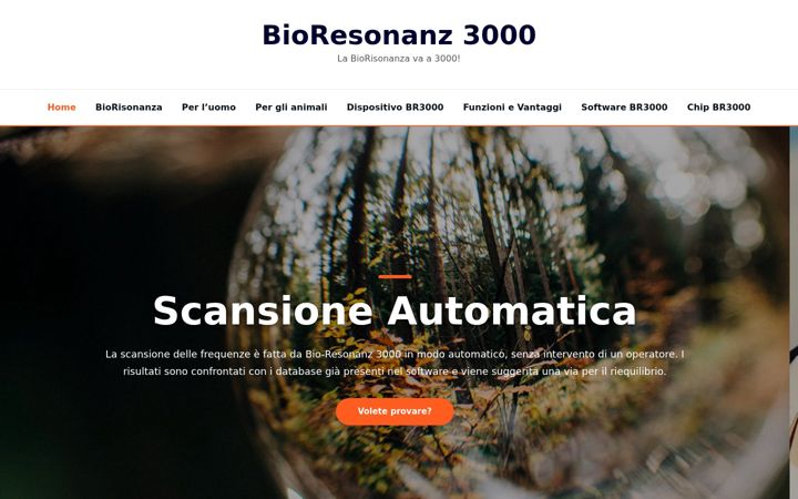 Screenshot of bioresonanz-3000.it