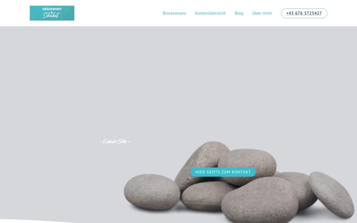Screenshot of bioresonanz-therapie.wien