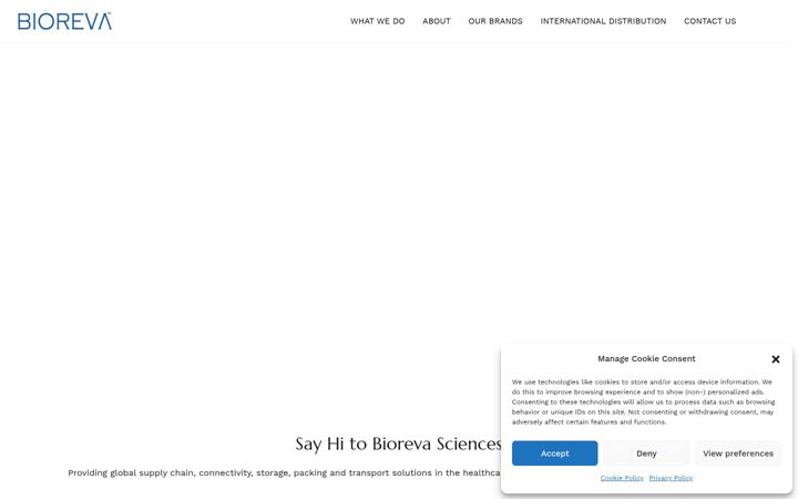 Ekraanipilt saidist biorevasciences.com