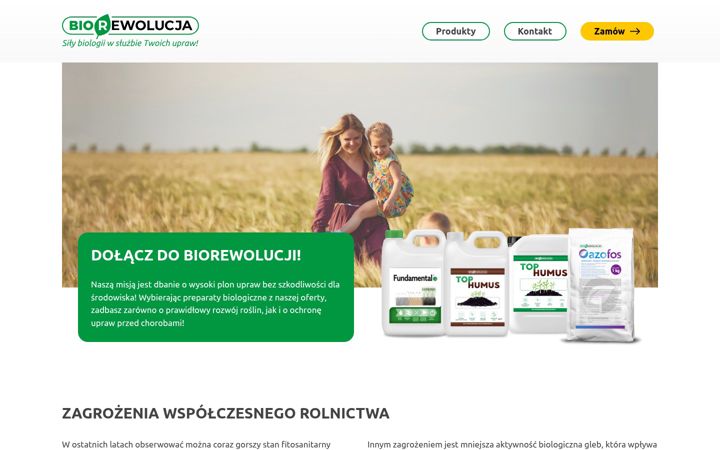 Capture d'écran de biorewolucja.pl