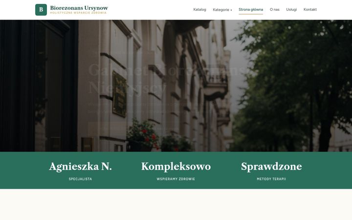 Screenshot of biorezonans-ursynow.pl