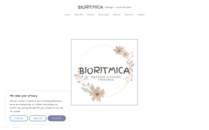Screenshot of bioritmica.dk