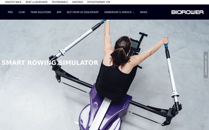 Screenshot of biorowerusa.com
