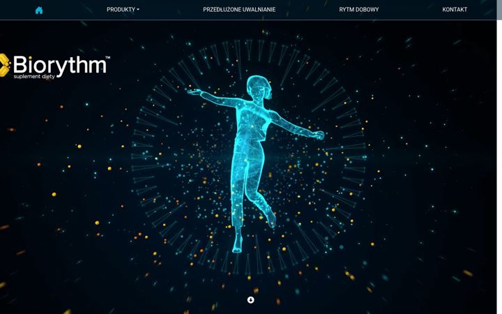 Screenshot του biorythm.pl