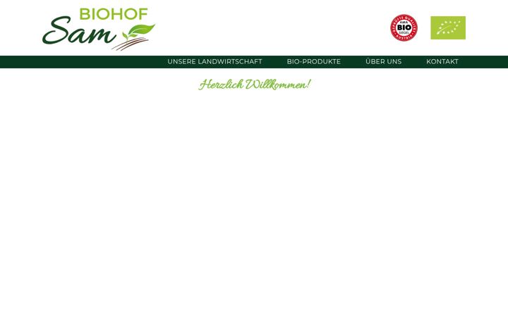 Screenshot of biosam.at