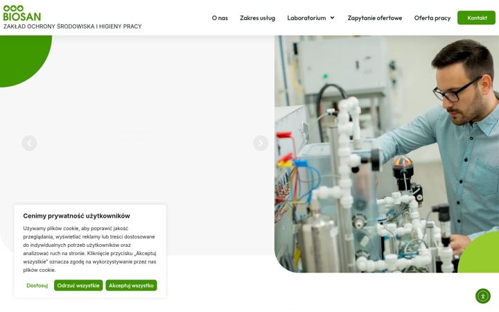 Screenshot of biosan.pila.pl