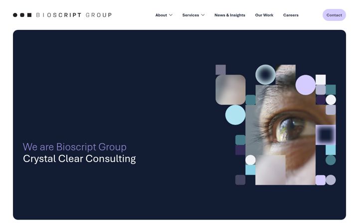 Screenshot of bioscriptgroup.com