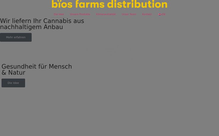 Screenshot of biosfarms.com