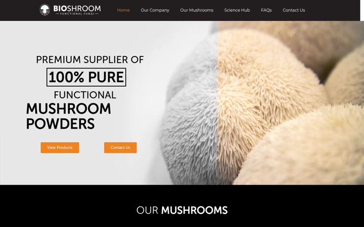 Ekrānuzņēmums no bioshroom.co.za