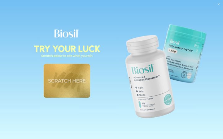 Ekrano kopija biosil.beauty
