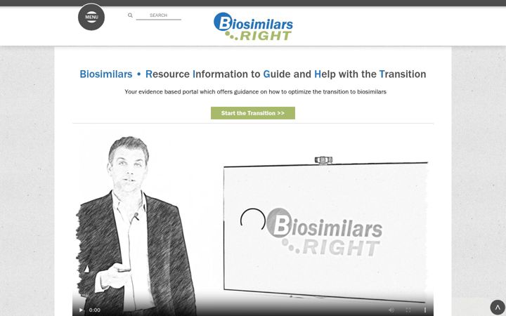Ekrano kopija biosimilars-right.eu