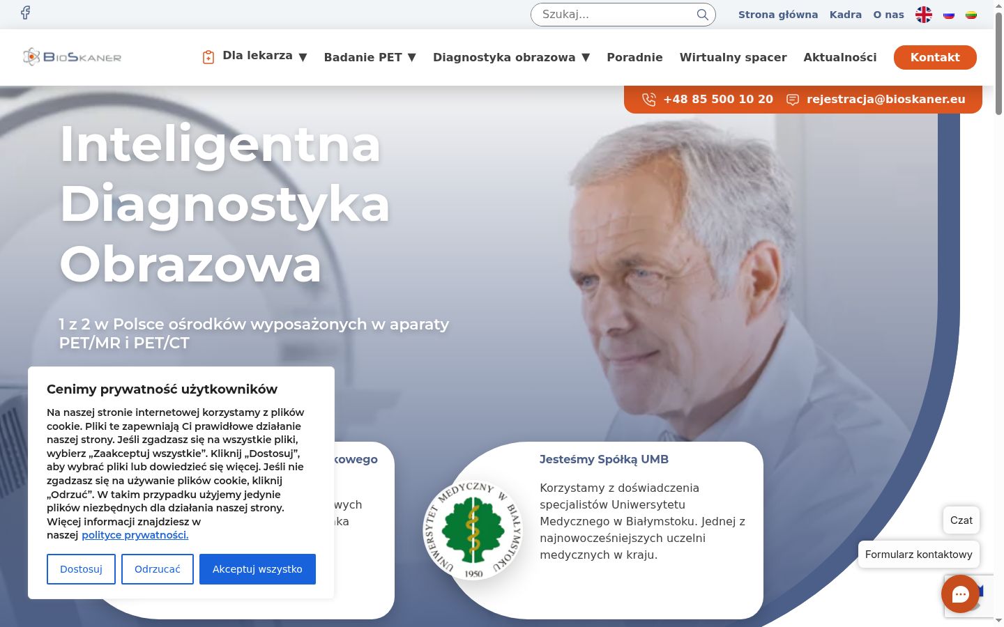 Screenshot tal-banner tal-kunsens muri qabel kwalunkwe interazzjoni