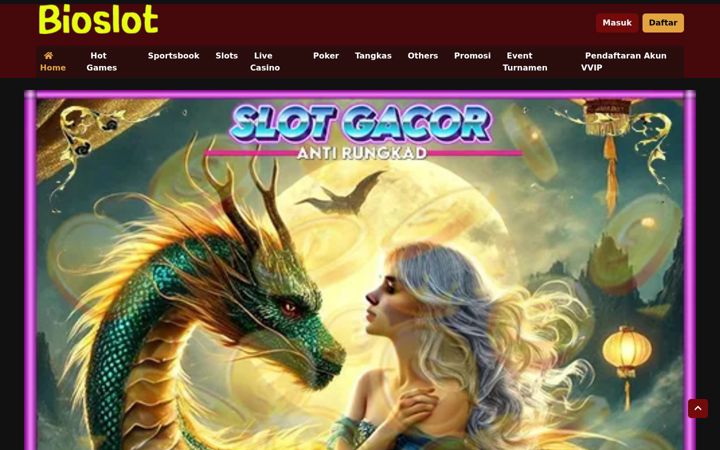 Captură de ecran a bioslot.net