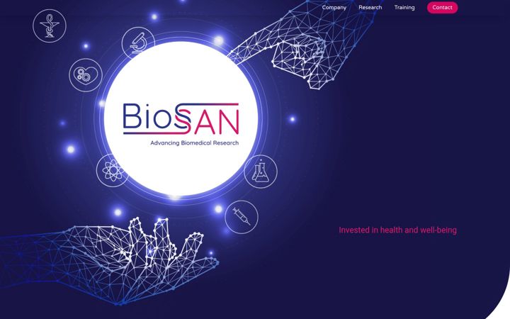 Screenshot of biossan.com