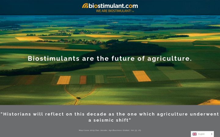 Screenshot of biostimulant.com