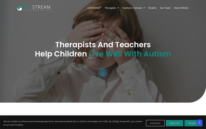 Screenshot of biostreamtech.com