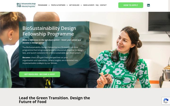 Screenshot of biosustainabilitydesign.dk