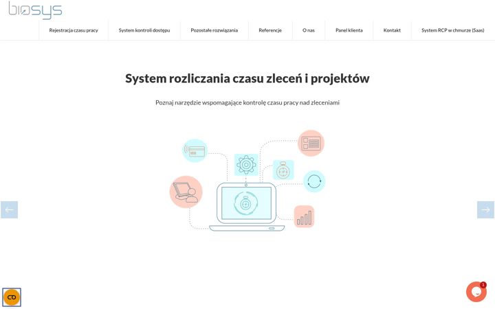 Screenshot of biosys.pl