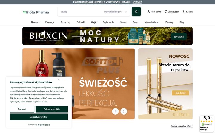Screenshot of biotapharma.pl