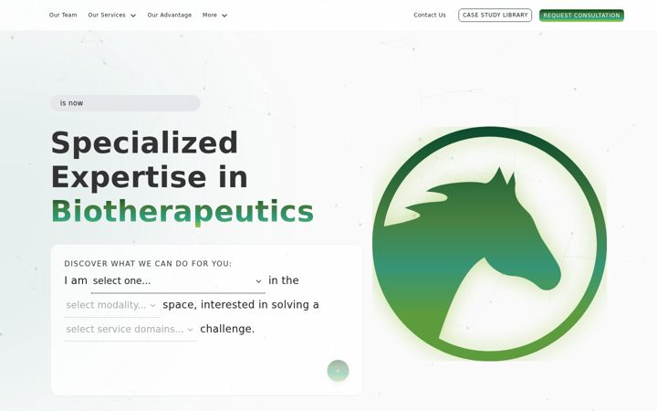 Screenshot of biotechlogic.com