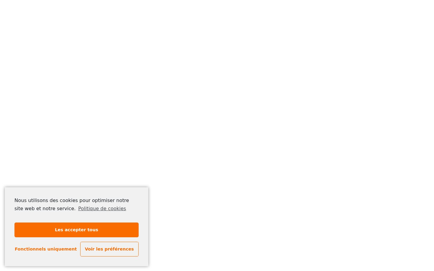 Screenshot des Einwilligungsbanners vor jeglicher Interaktion