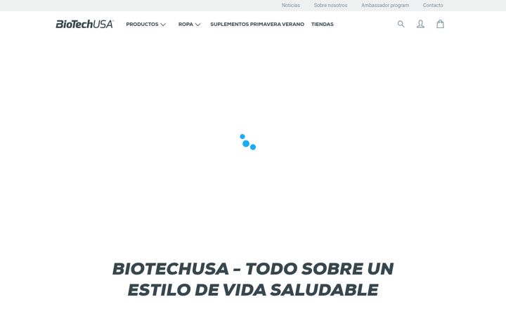 Screenshot of biotechusa.es