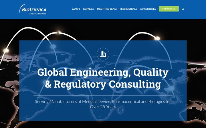 Screenshot van bioteknica.com