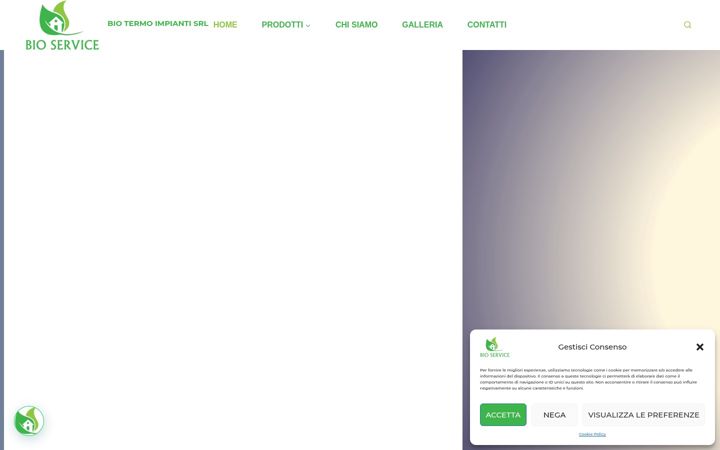Screenshot of biotermoimpianti.it