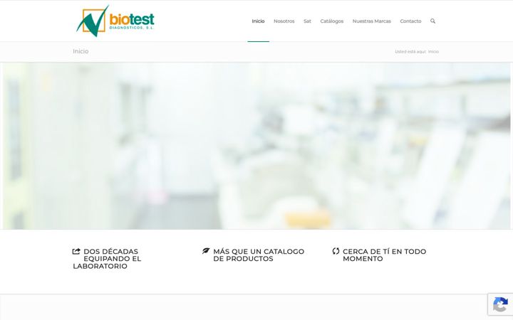 Skjámynd af biotestdiagnosticos.es