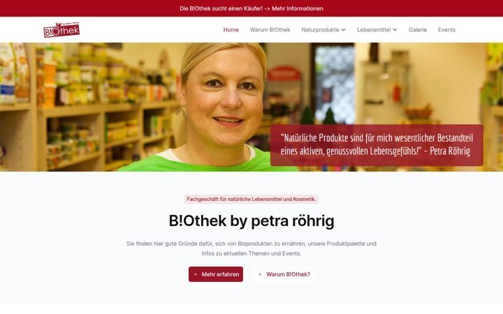 Screenshot of biothek-fulda.de