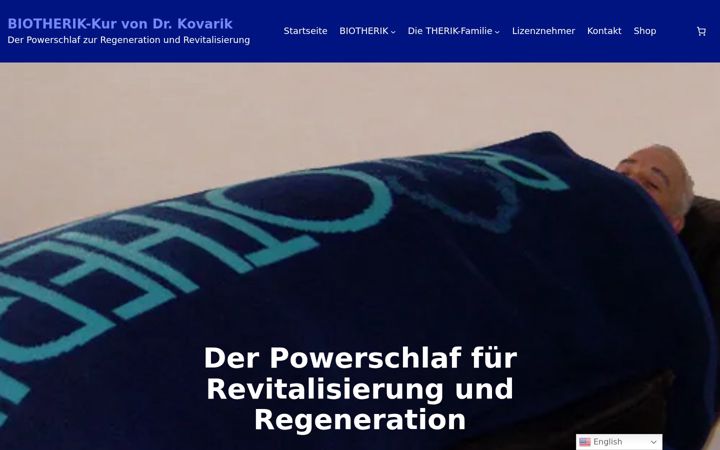 Screenshot of biotherik.com