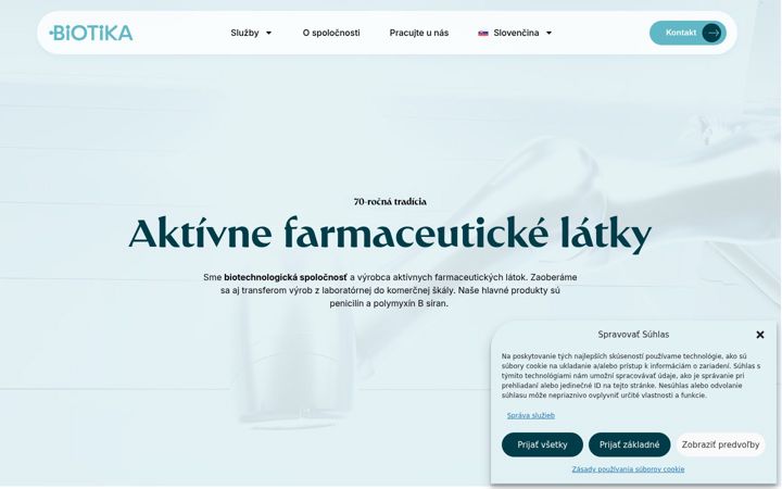 Screenshot of biotika.sk