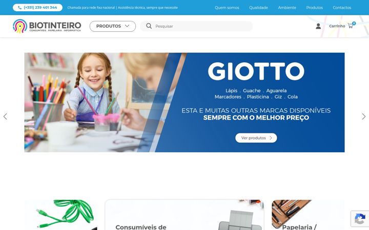 Ekraanipilt saidist biotinteiro.com