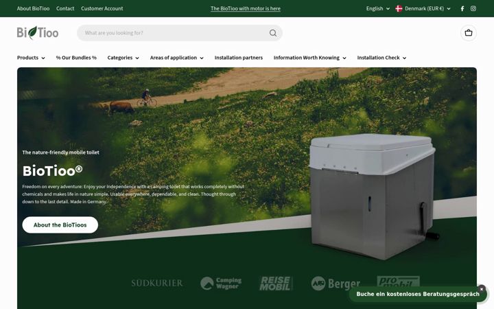 Ekraanipilt saidist biotioo.com