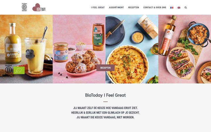 Screenshot of biotoday.bio