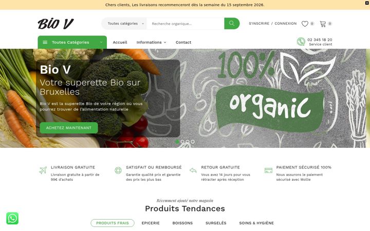 Screenshot of biov.be