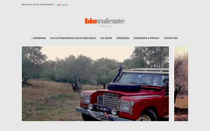 Screenshot of biovalente.it