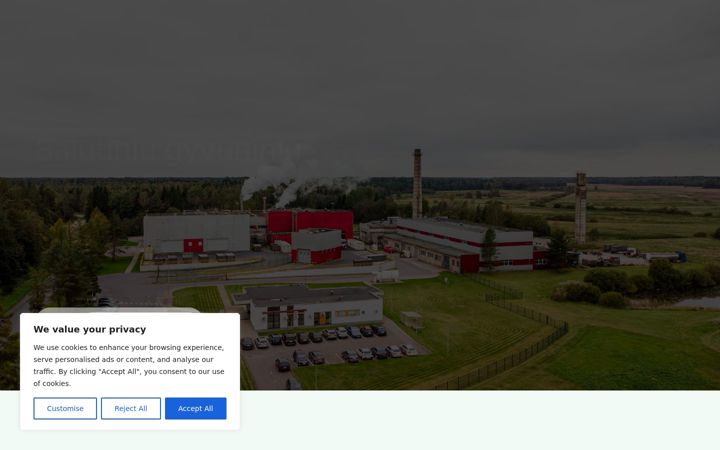 Zrzut ekranu biovast.lt