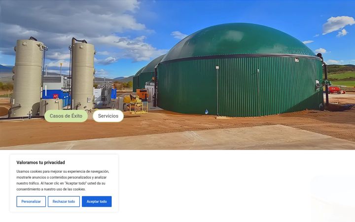 Skjámynd af biovec.net