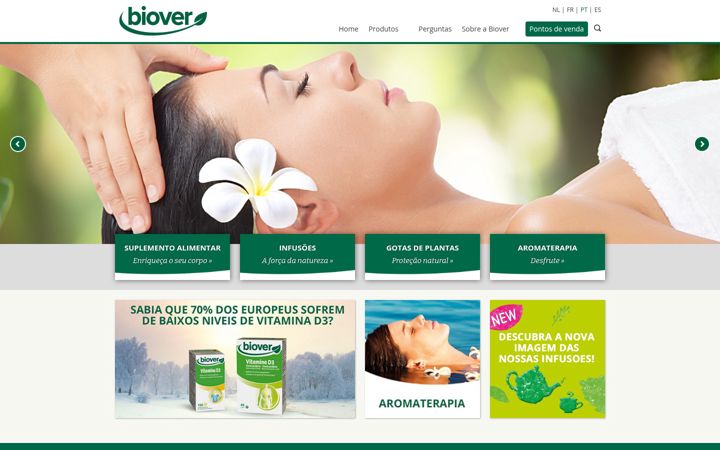 Screenshot of biover.pt
