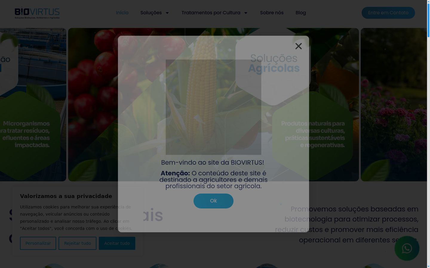 Screenshot tal-banner tal-kunsens muri qabel kwalunkwe interazzjoni
