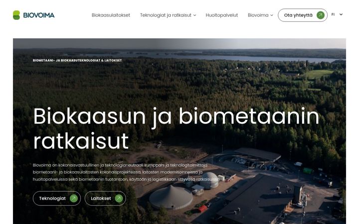 Skjámynd af biovoima.com