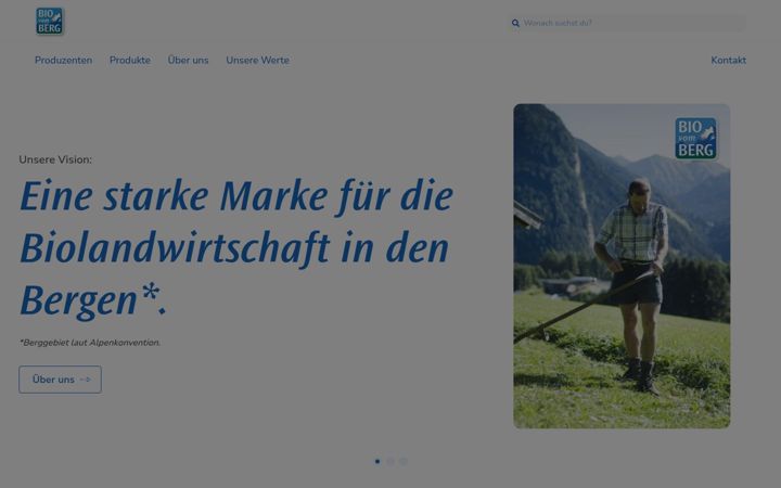 Screenshot of biovomberg.at