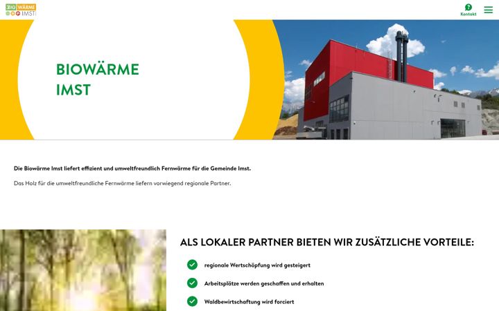 Snímek obrazovky biowaerme-imst.at