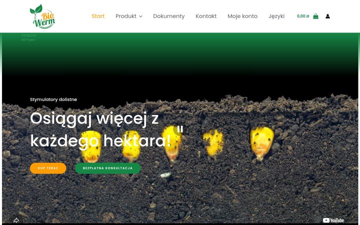Screenshot of biowerm.pl